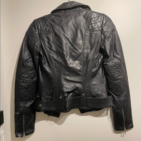 BLINK by DANIER | Leather Moto Jacket - Picture 6 of 11